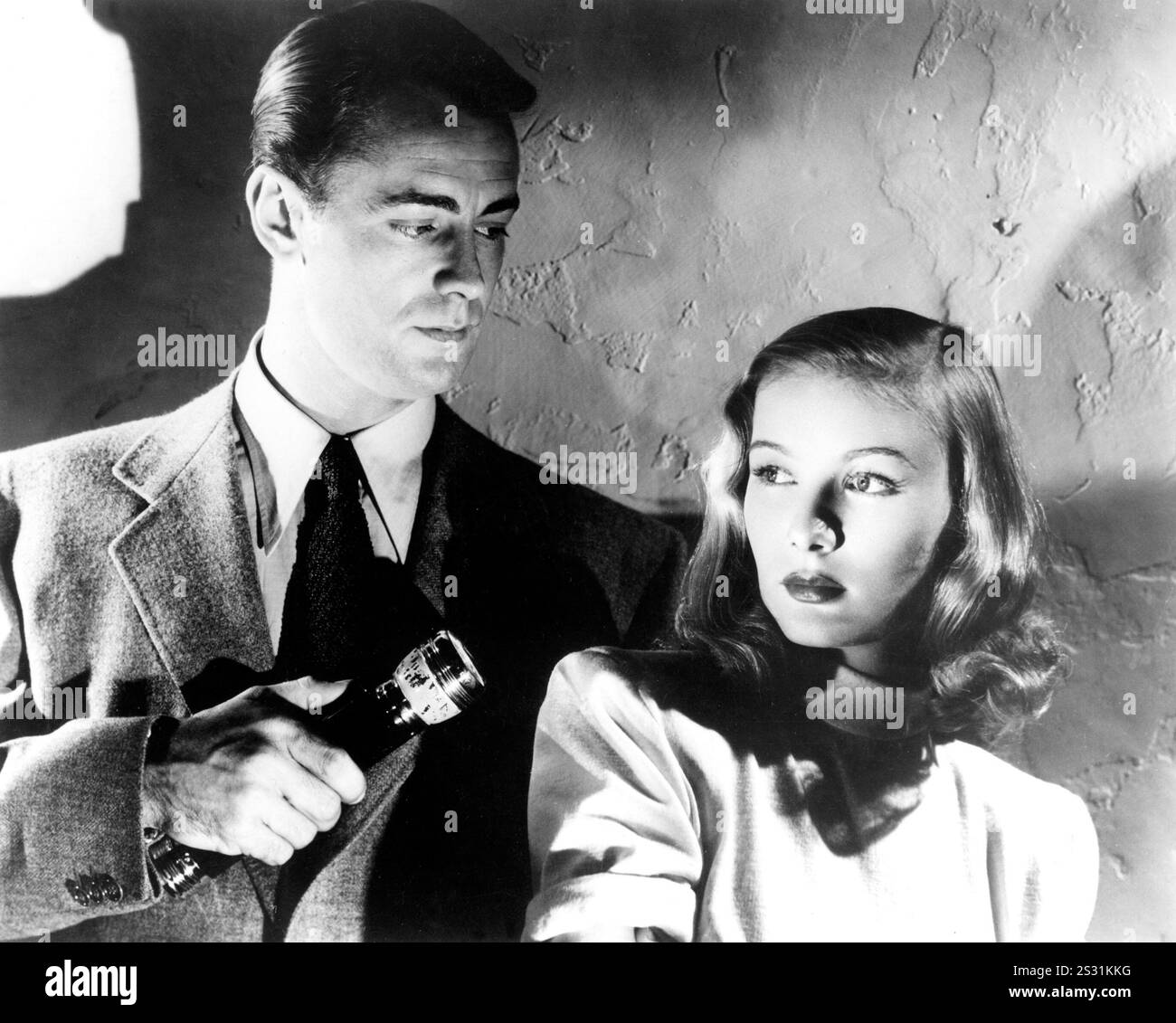 DER BLAUE DAHLIA VERONICA SEE, ALAN LADD Datum: 1946 Stockfoto