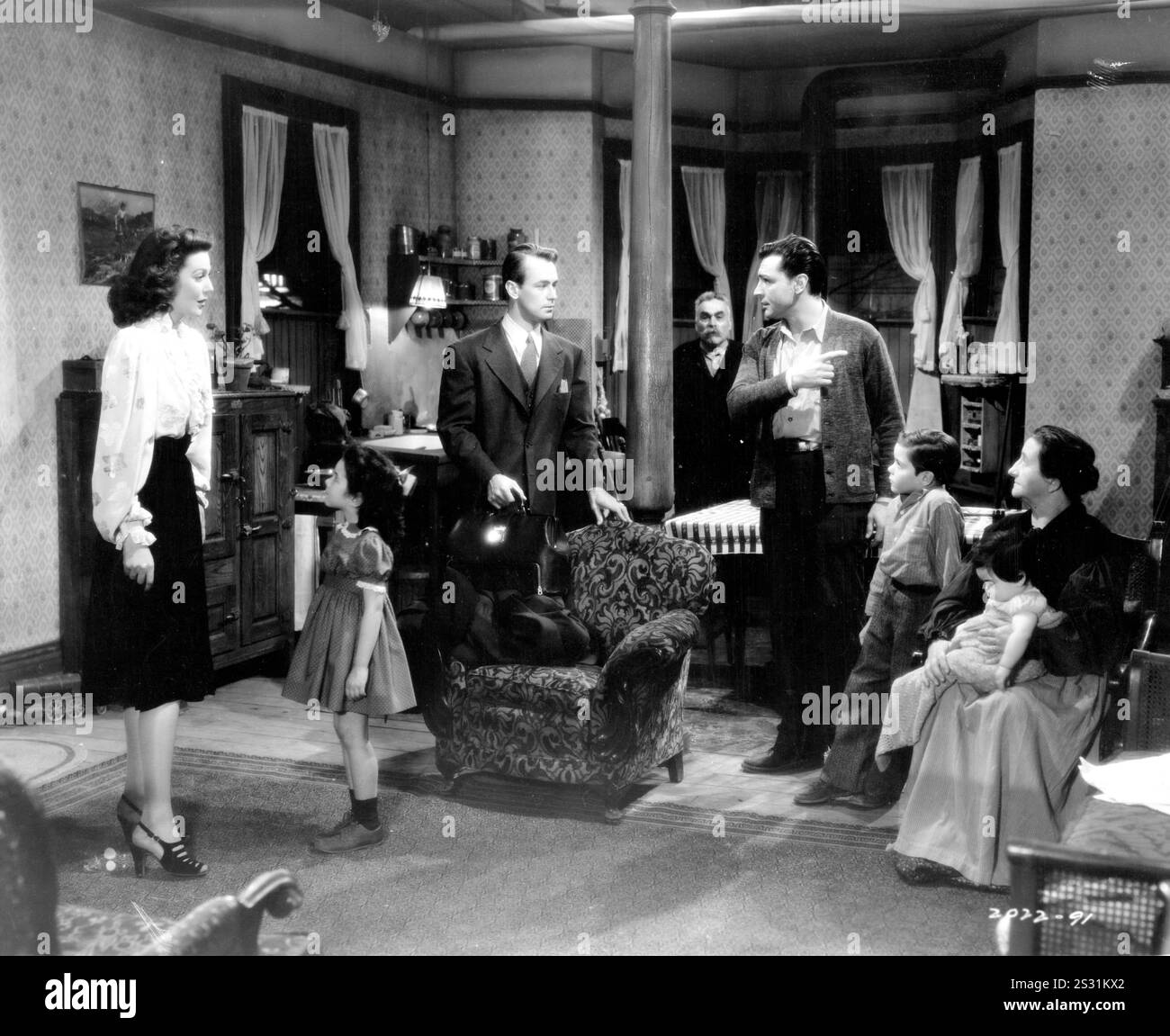 UND JETZT MORGEN LORETTA YOUNG, ALAN LADD, ANTHONY CARUSO Datum: 1944 Stockfoto