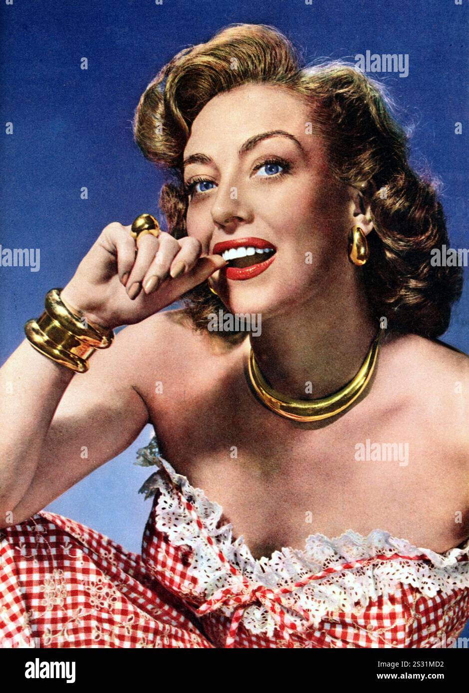 JOAN CRAWFORD JOAN CRAWFORD FOTO AUS DEM RONALD GRANT ARCHIV PY248/41 Datum: 1947 Stockfoto