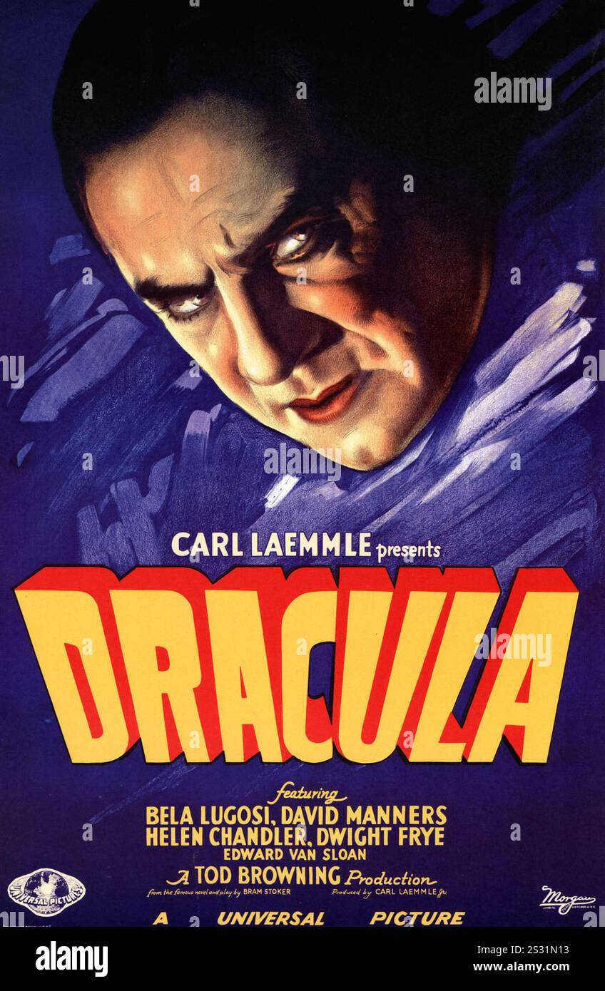 DRACULA UNIVERSAL BELA LUGOSI BILD BILDEN DIE RONALD GRANT ARCHIV Datum: 1931 Stockfoto