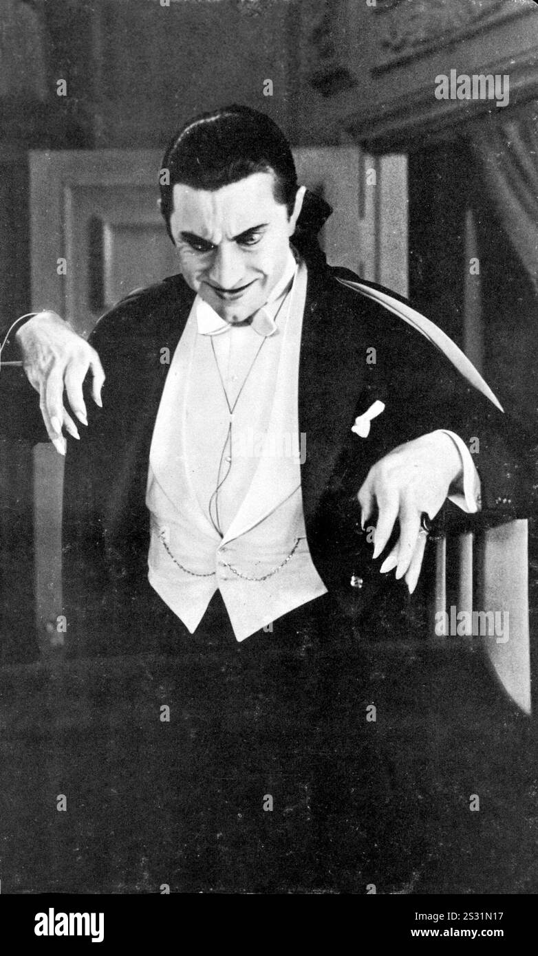 DRACULA UNIVERSAL BELA LUGOSI BILD BILDEN DIE RONALD GRANT ARCHIV Datum: 1931 Stockfoto