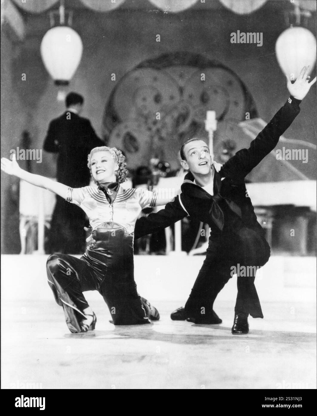 FOLGEN SIE DER FLOTTE GINGER ROGERS, FRED ASTAIRE Datum: 1936 Stockfoto