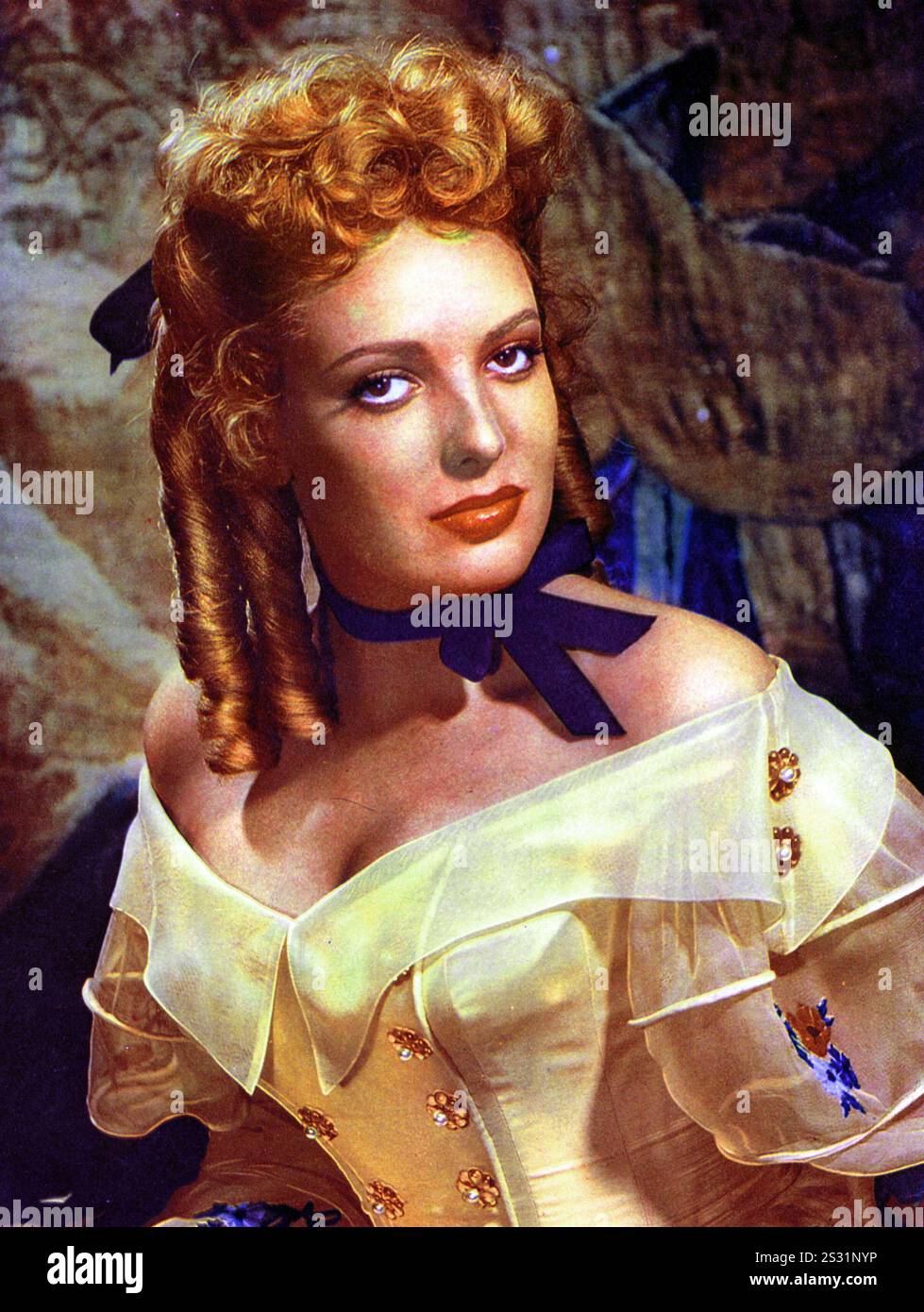 FOREVER AMBER REGIE VON OTTO PREMINGER IN TECHNICOLOR LINDA DARNELL ALS AMBER EIN FILMBILD AUS DEM RONALD GRANT ARCHIV FOREVER AMBER (US 1947) LINDA DARNELL ALS AMBER CENTURY Datum: 1947 Stockfoto