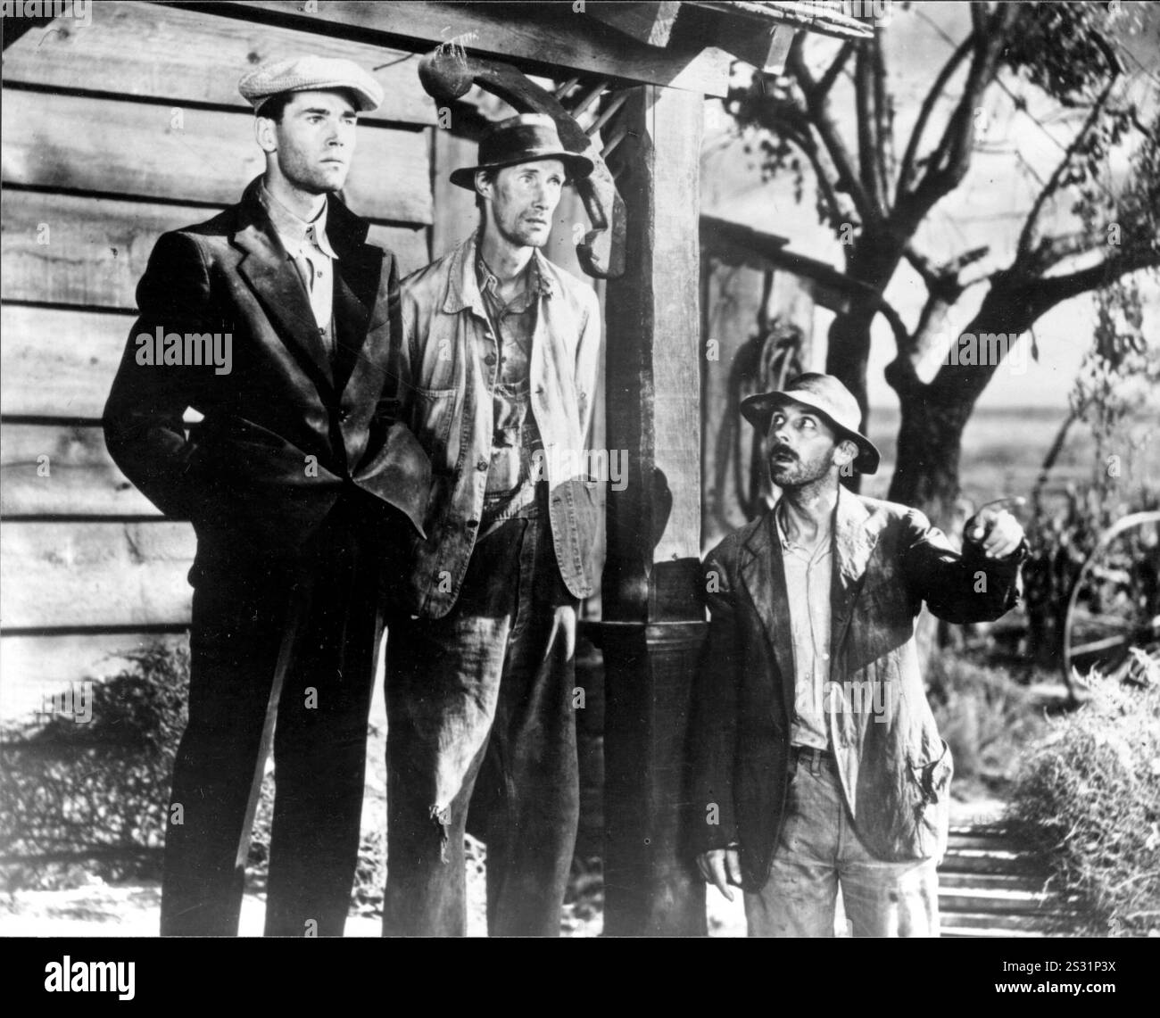 DIE TRAUBEN DES ZORNES HENRY FONDA, JOHN CARRADINE, JOHN QUALEN Bild aus dem Ronald Grant Archve Datum: 1940 Stockfoto