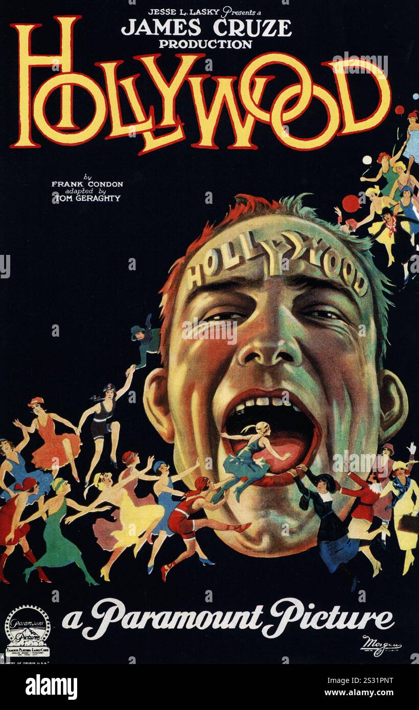 HOLLYWOOD Datum: 1923 Stockfoto