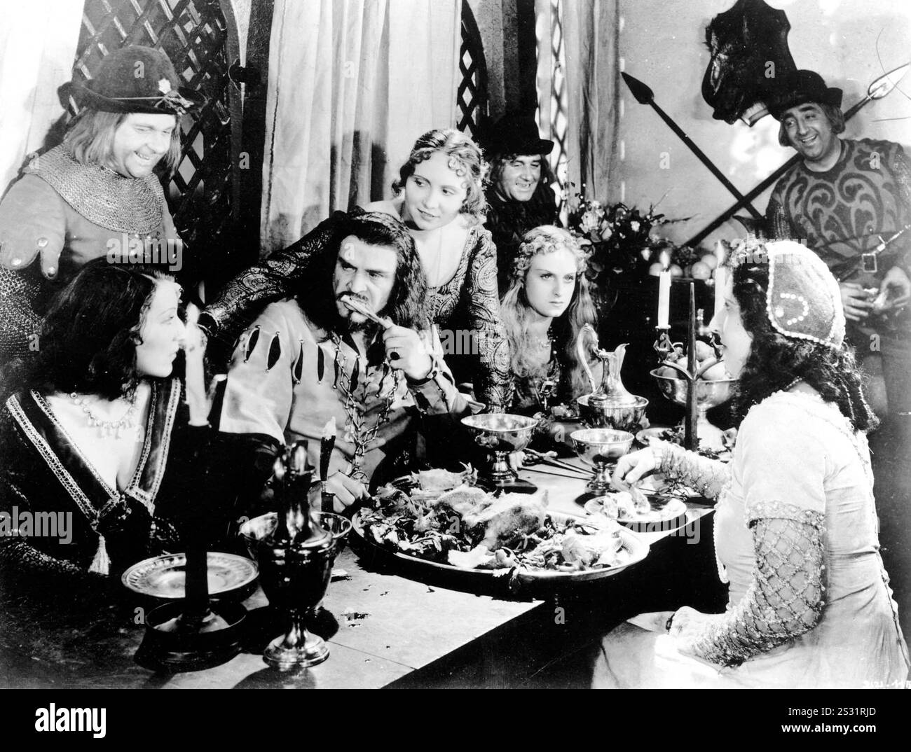 LUCRECE BORGIA Gabriel Gabrio als Cesare Borgia. Foto aus dem Ronald Grant Archiv. Datum: 1935 Stockfoto