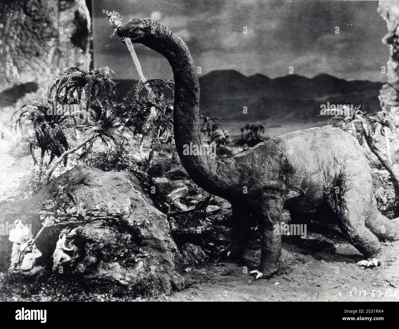 Die verlorene Welt Dinosaurier Bild von der Ronald Grant Archiv Dinosaurier Datum: 1925 Stockfoto