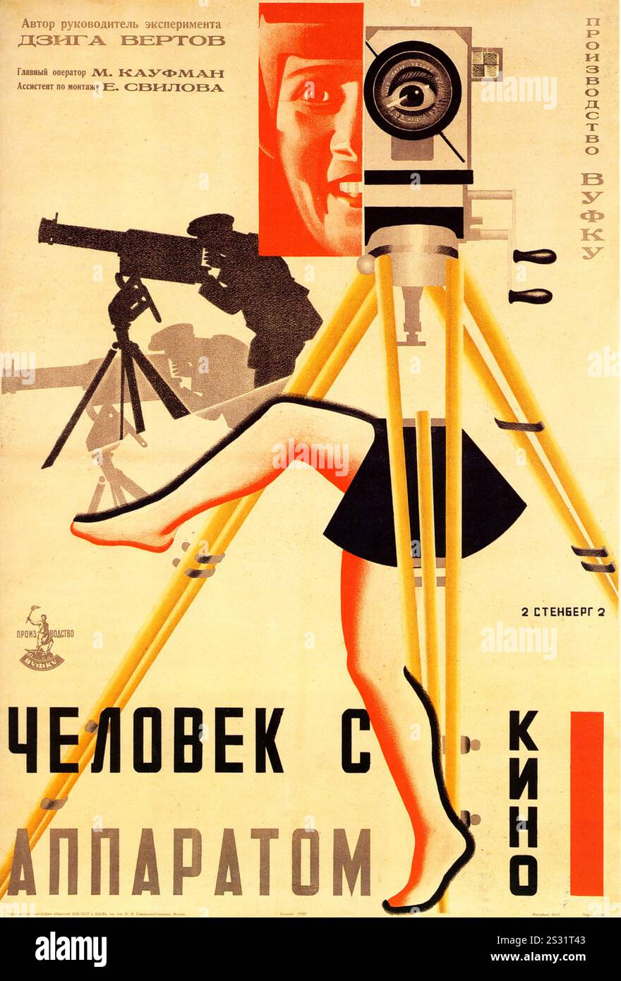 Der MANN MIT DER KAMERA Bild von der Ronald Grant Archiv Datum: 1929 Stockfoto