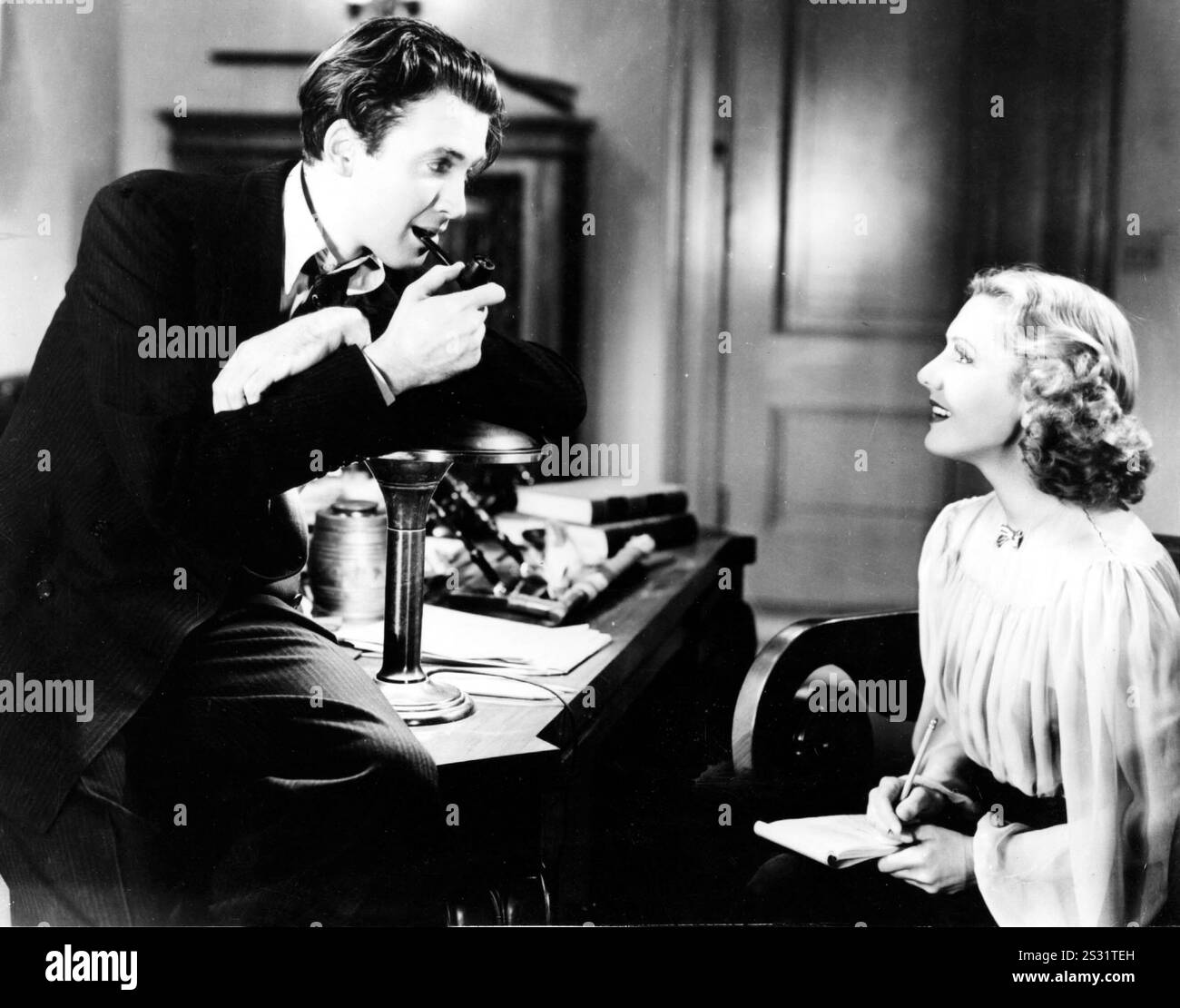 MR. SMITH GEHT NACH WASHINGTON JEAN ARTHUR, JAMES STEWART Datum: 1939 Stockfoto