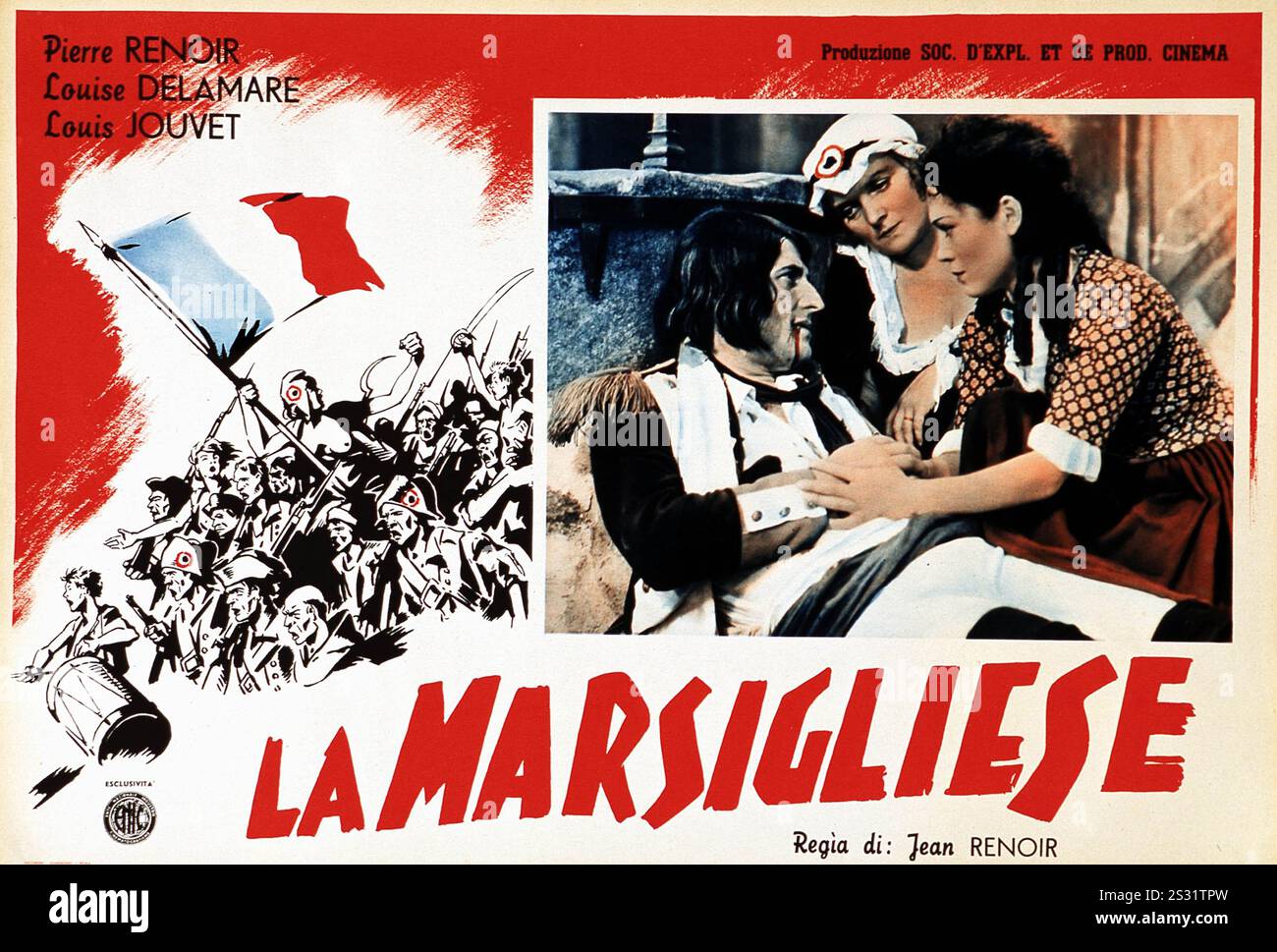 MARSEILLAISE Datum: 1938 Stockfoto