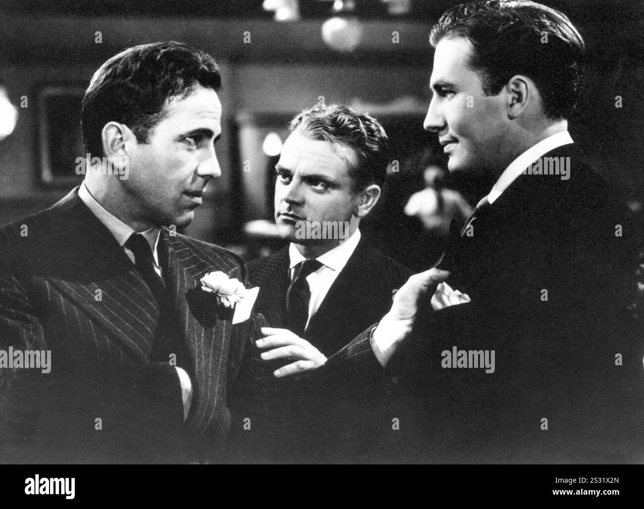WARNER BROS HUMPHREY BOGART, JAMES CAGNEY, Datum: 1939 Stockfoto