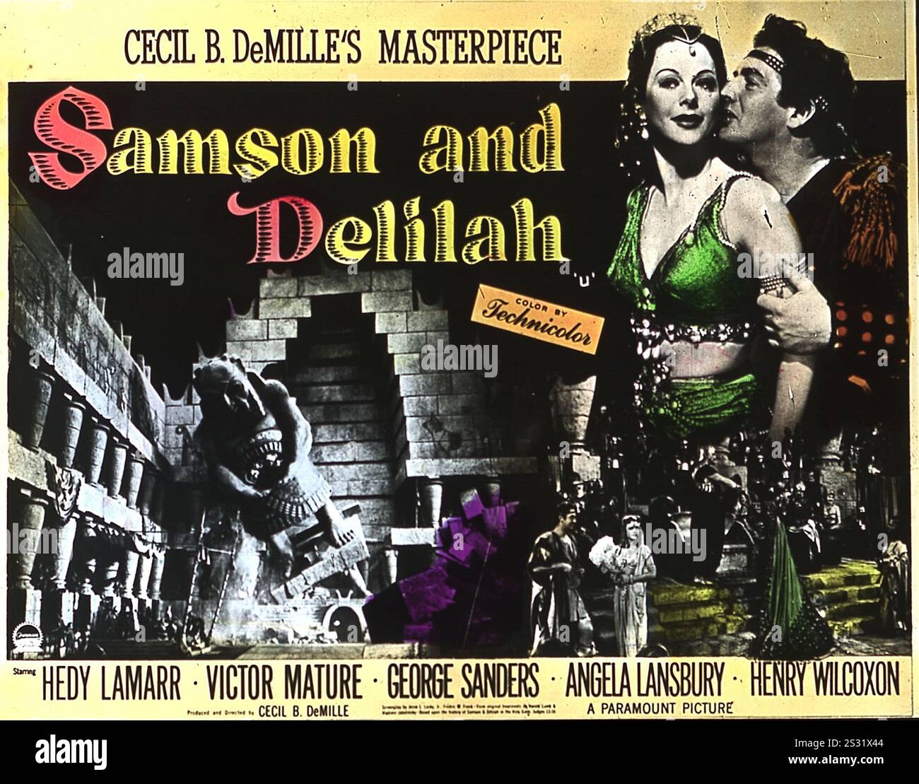 SAMSON UND DELILAH BILD VON DER RONALD GRANT ARCHIV Datum: 1949 Stockfoto