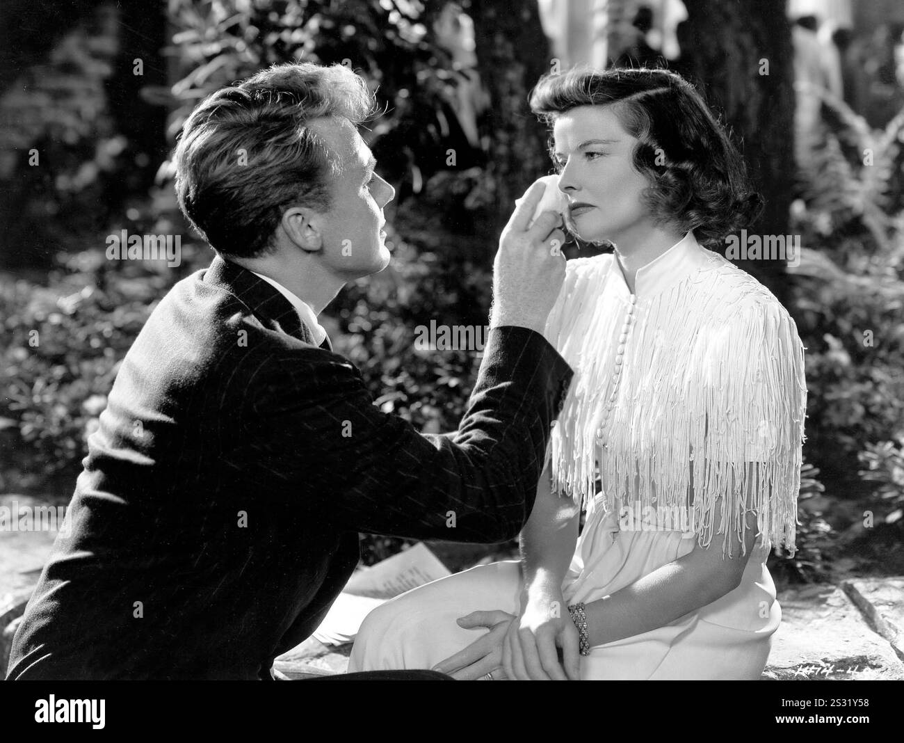 STAAT DER UNION AUCH BEKANNT ALS DIE WELT UND SEINE FRAU VAN JOHNSON, KATHARINE HEPBURN STATE OF THE UNION [US 1948] ALIAS THE WORLD UND SEINE FRAU [BR TITLE] VAN JOHNSON, KATHARINE HEPBURN Datum: 1948 Stockfoto