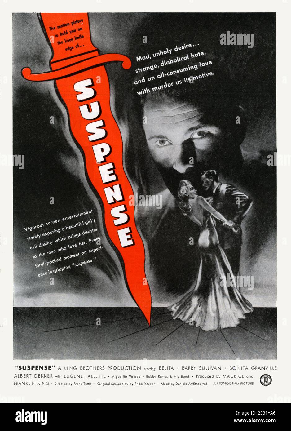 POSTER AUS DEM RONALD GRANT ARCHIV Datum: 1946 Stockfoto