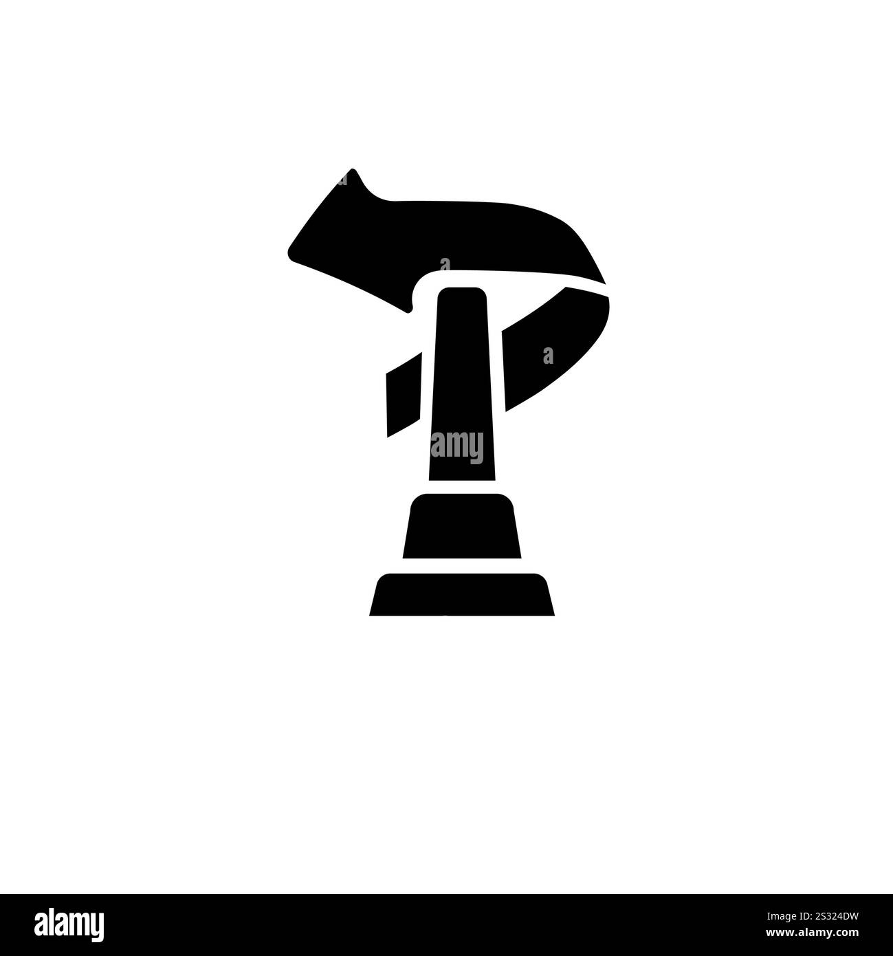 Öffnen der Flasche, Schrauben Sie die Kappe der Tube Solid Flat Vector Symbol isoliert auf weißem Hintergrund ab. Stock Vektor