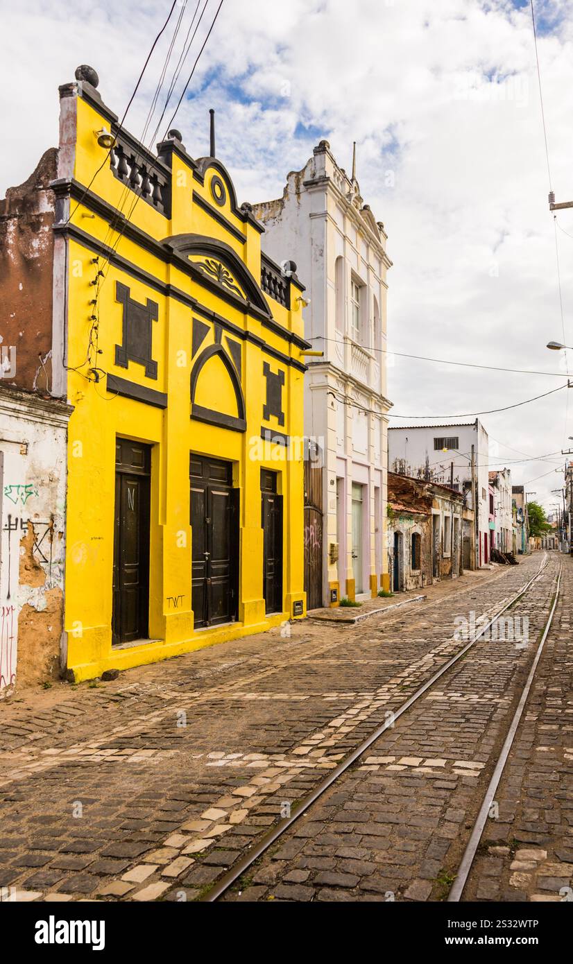 Die Seitenstraßen von Natal, Brasilien Stockfoto