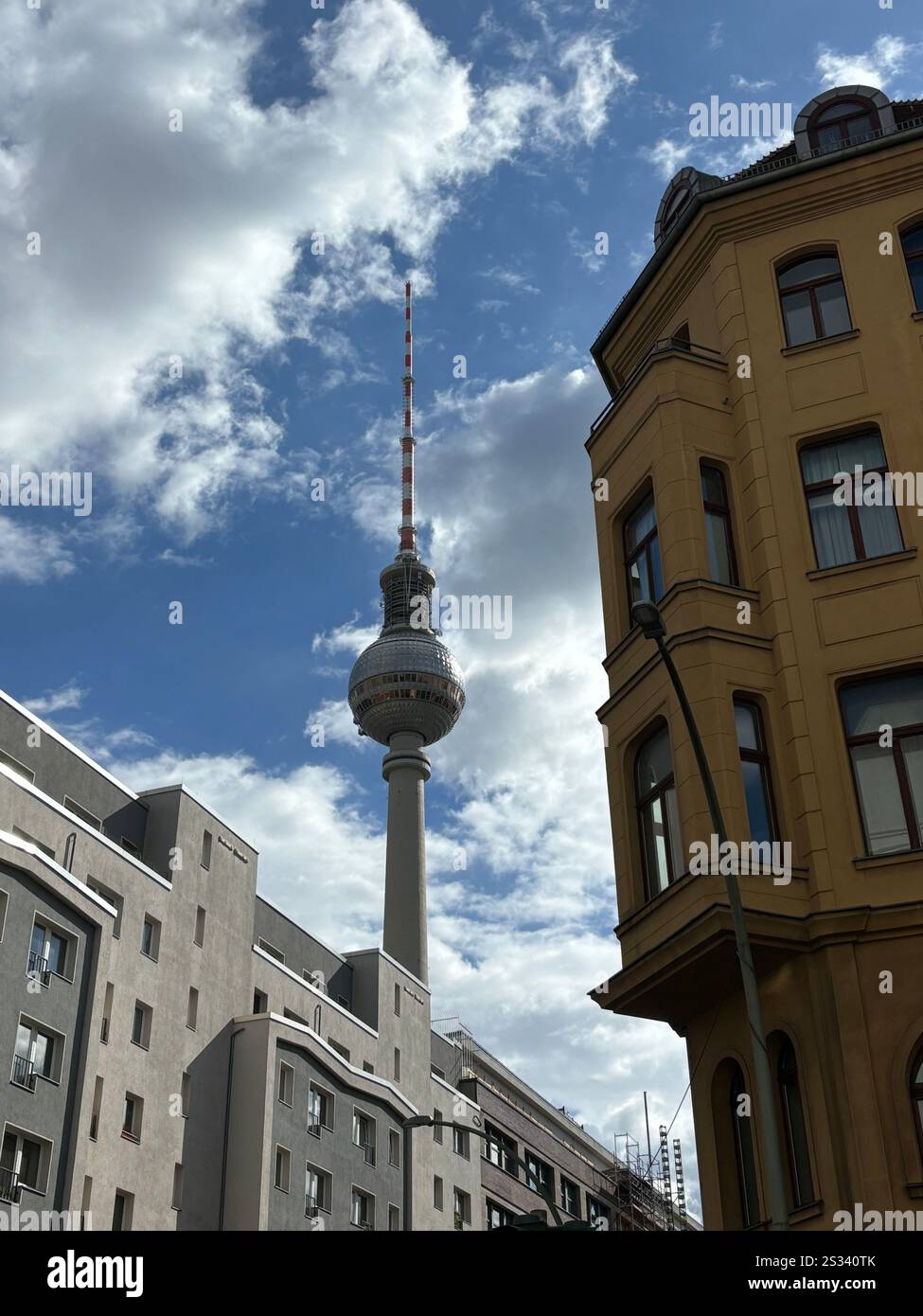 TV-Tower Berlin Stockfoto