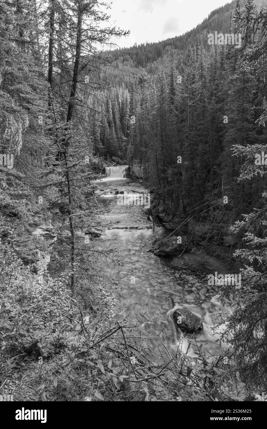 Johnson Canyon, Banff National Park, Kanada Stockfoto