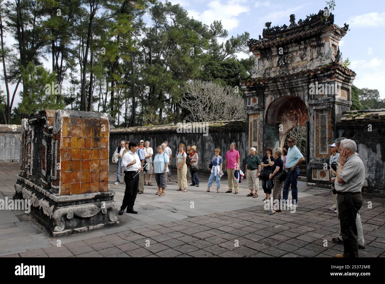 Hue Imperial Grabs Stockfoto