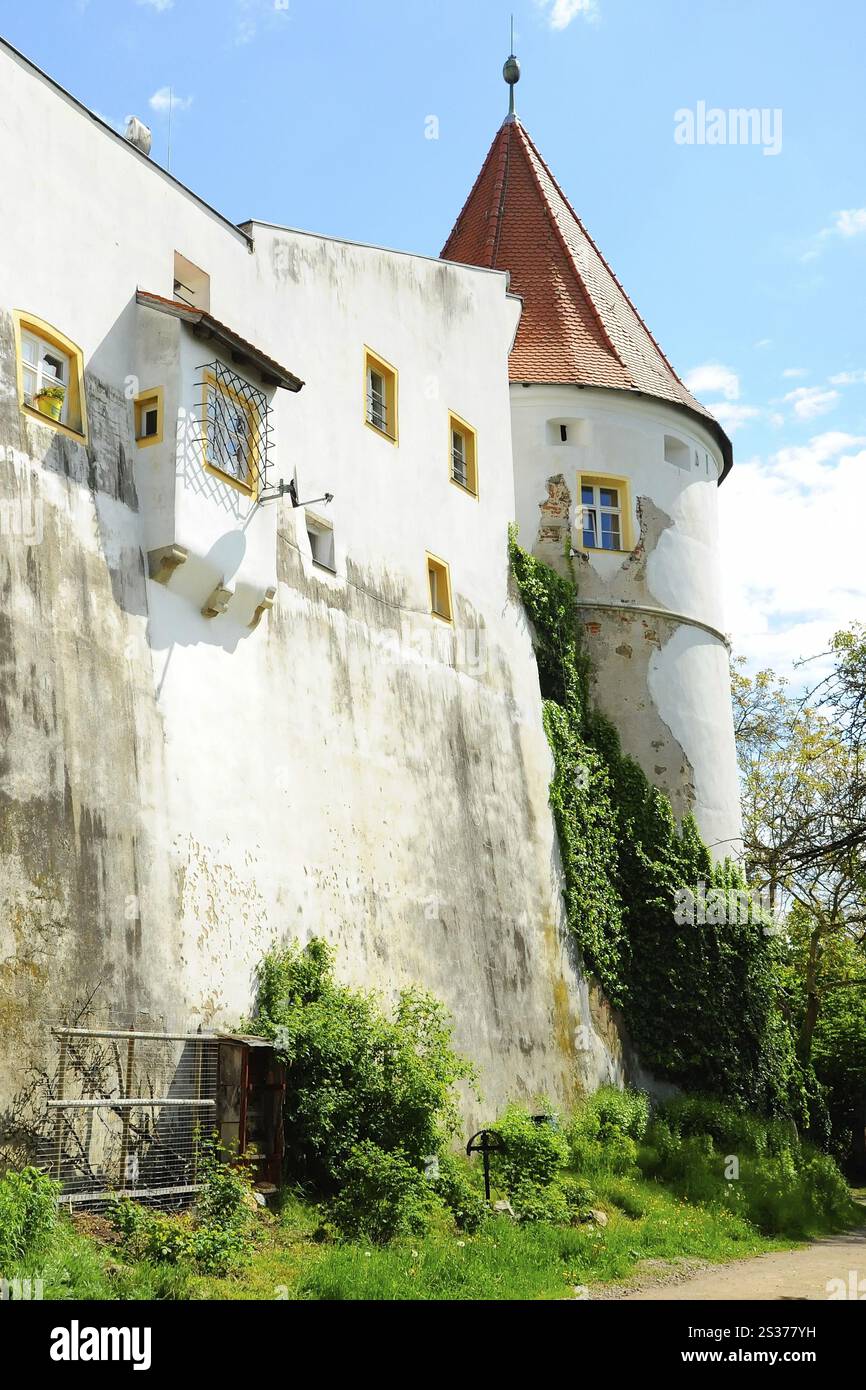 Schloss Woerth an der Donau Stockfoto