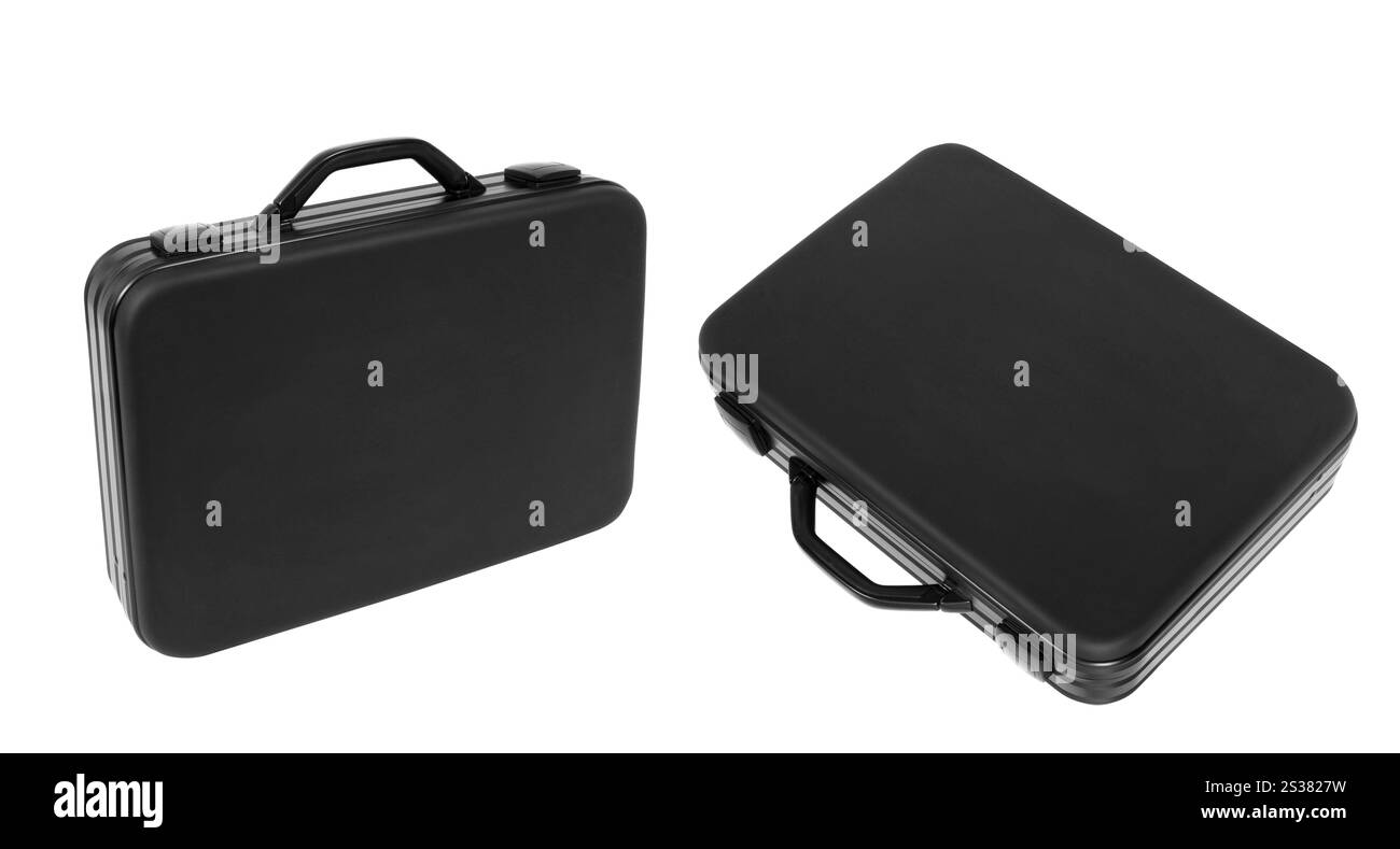 Geschäftstaschen isoliert auf weißem Hintergrund. Business-Taschen Stockfoto Geschäftstaschen isoliert auf weißem Hintergrund. Business-Taschen Stockfoto