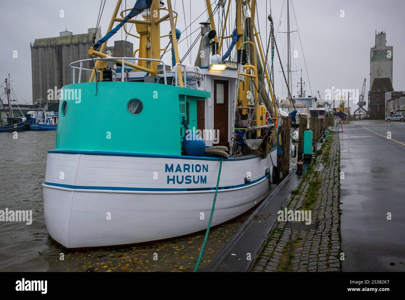 Impressionen aus Husum Nordsee Stockfoto