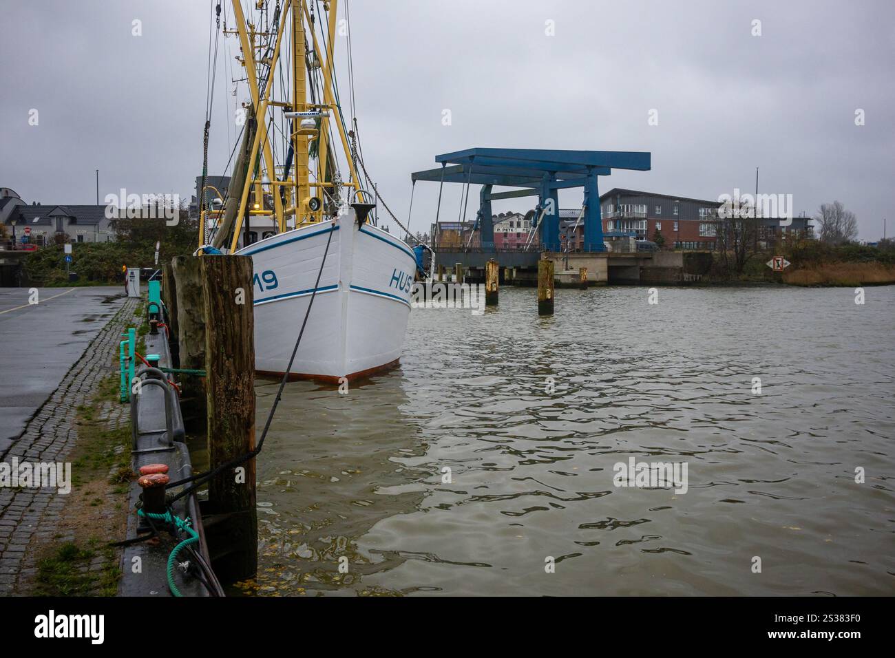 Impressionen aus Husum Nordsee Stockfoto