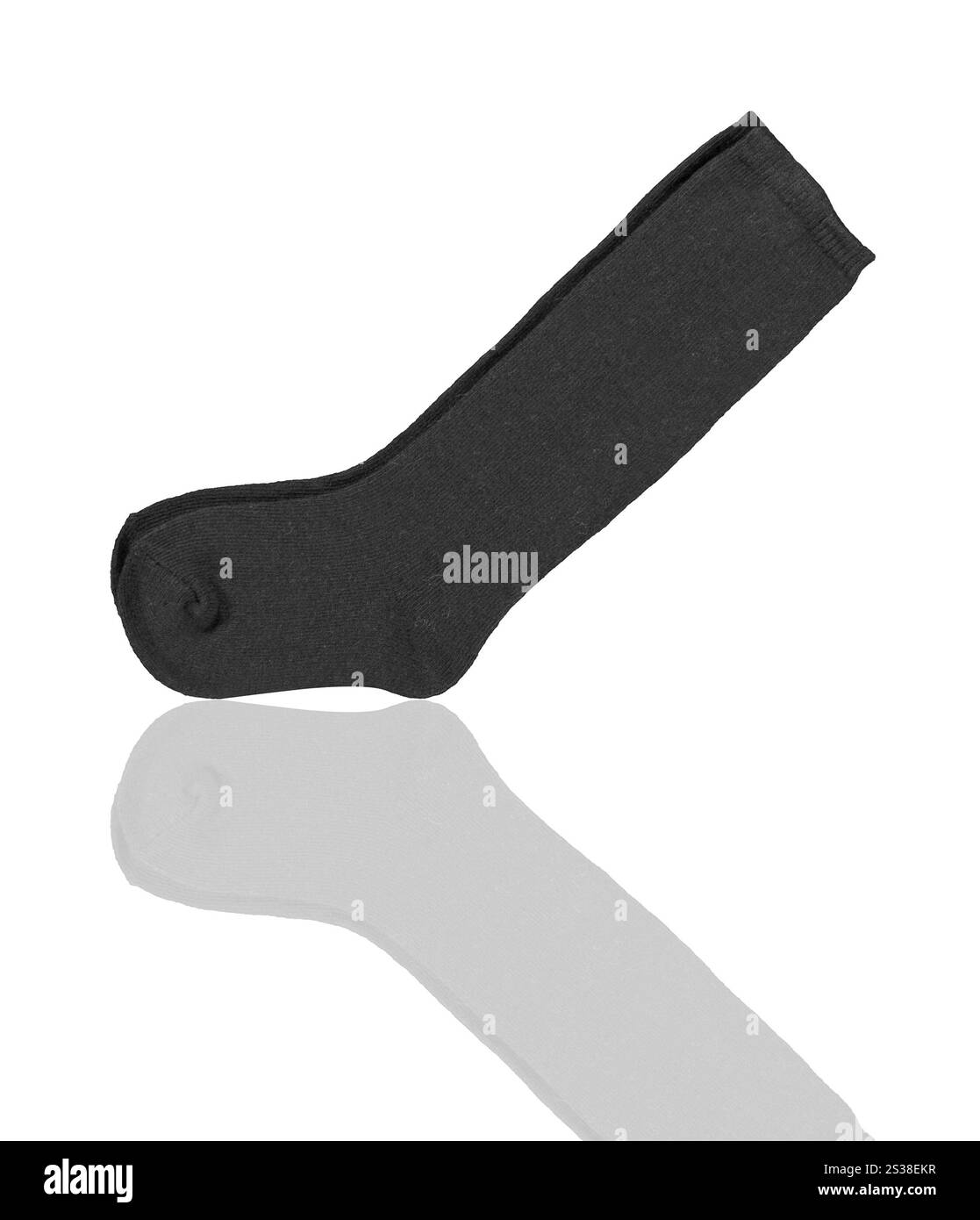 Socken isoliert auf weißem Hintergrund. Socken Stockfoto