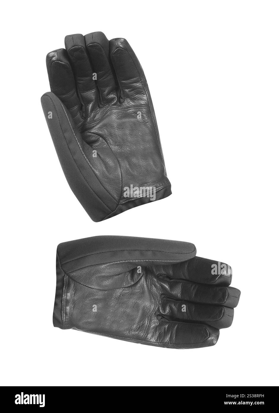 Paar schwarze warme Handschuhe isoliert auf weißem Hintergrund. Ein Paar schwarze warme Handschuhe Stockfoto Paar schwarze warme Handschuhe isoliert auf weißem Hintergrund. Ein Paar schwarze warme Handschuhe Stockfoto