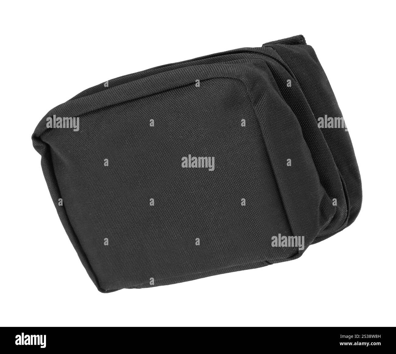 Kleine Sporttasche isoliert auf weißem Hintergrund. Kleine Sporttasche Stockfoto