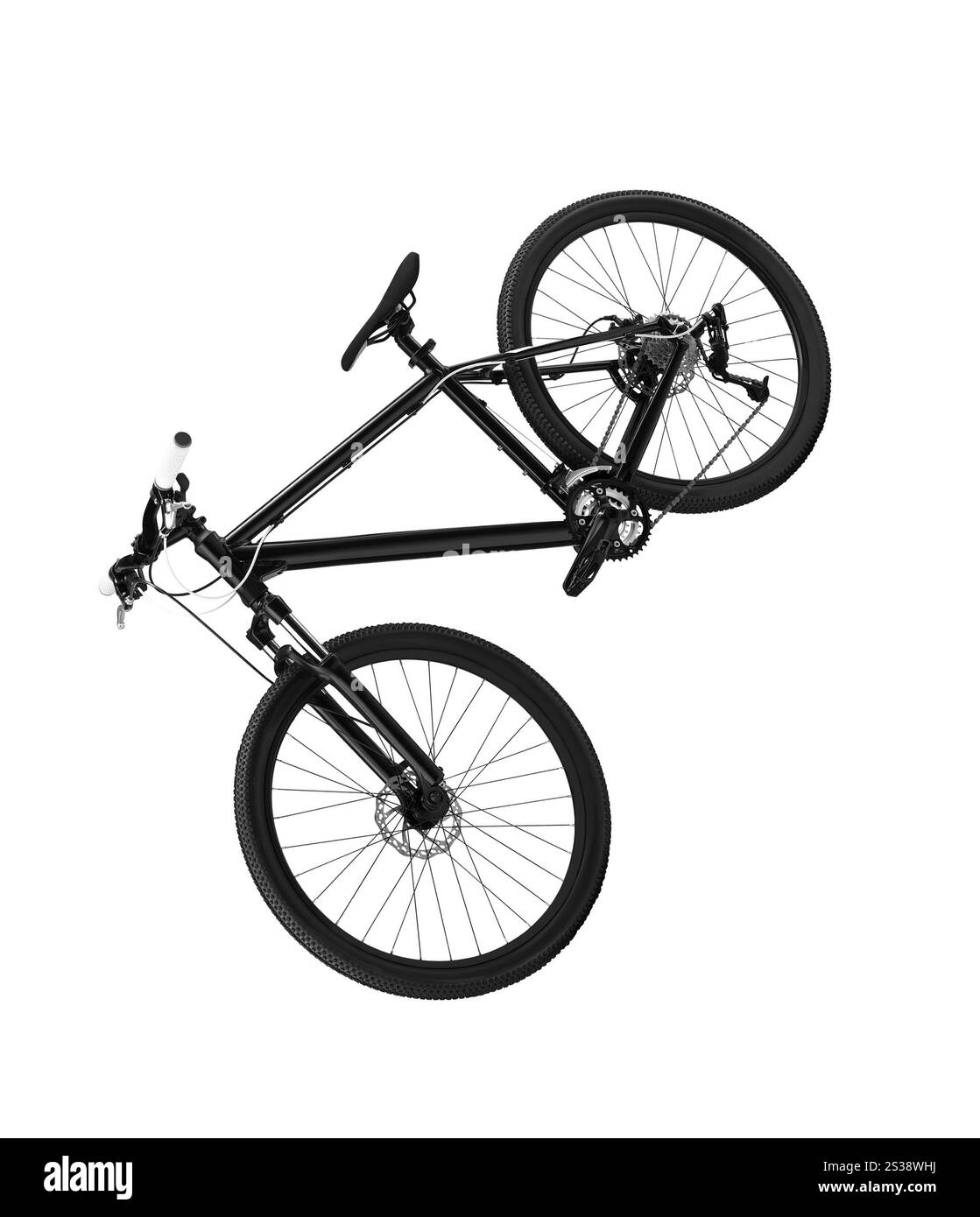 Rennrad isoliert auf weißem Hintergrund Stockfoto Rennrad isoliert auf weißem Hintergrund Stockfoto
