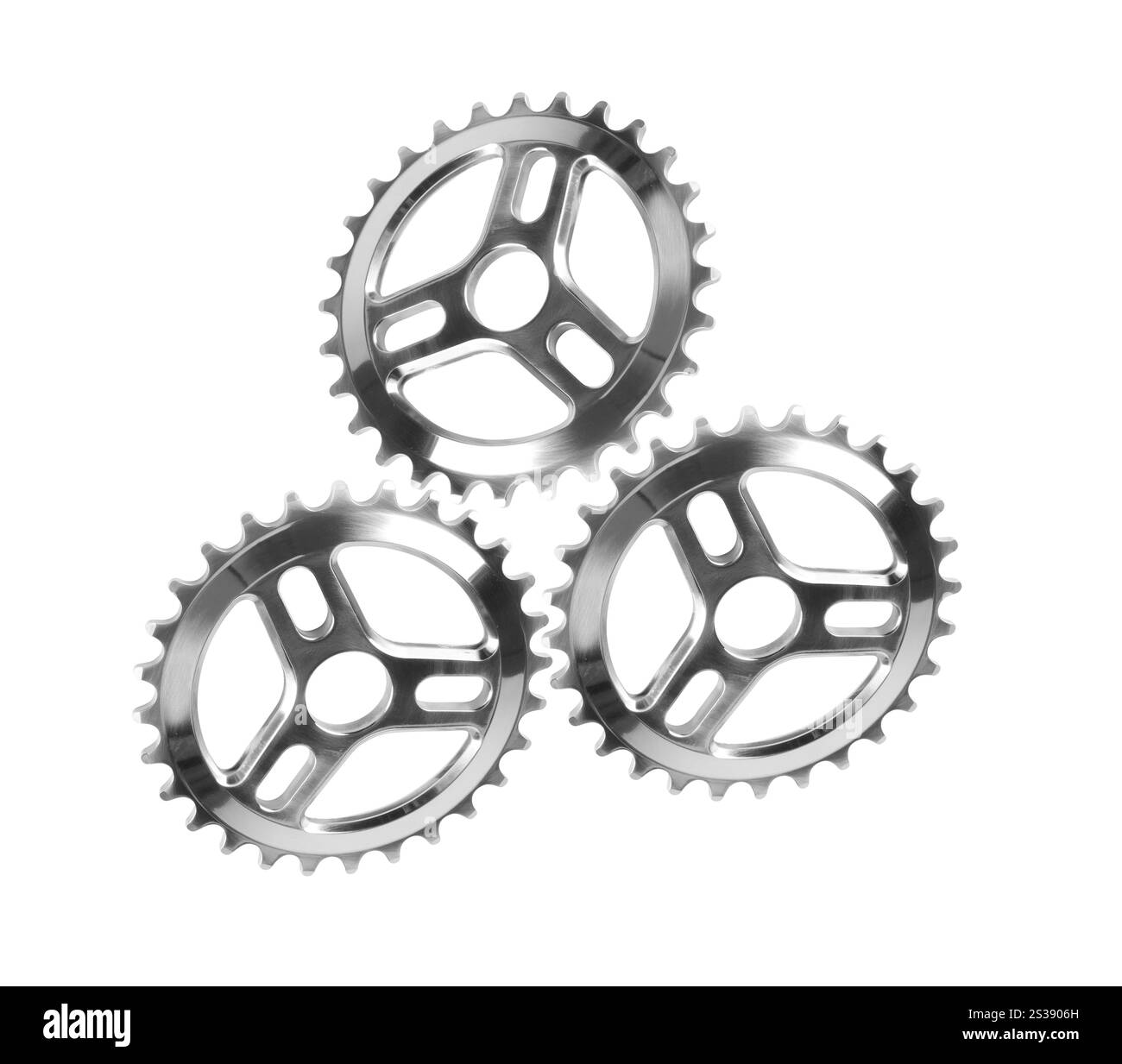 Kurbelsatz isoliert Stockfoto