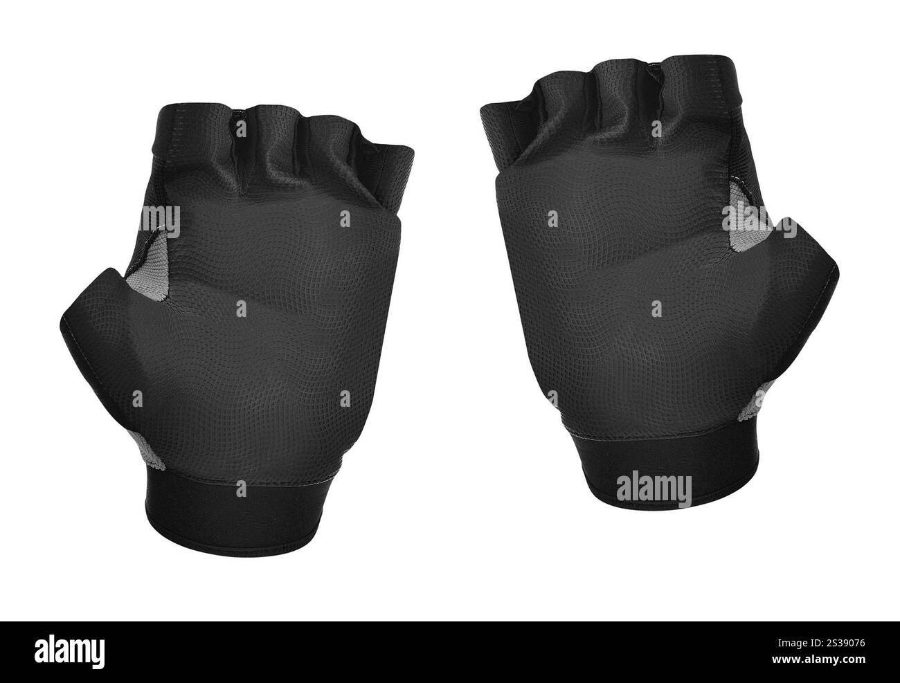 Fahrradhandschuhe isoliert Stockfoto