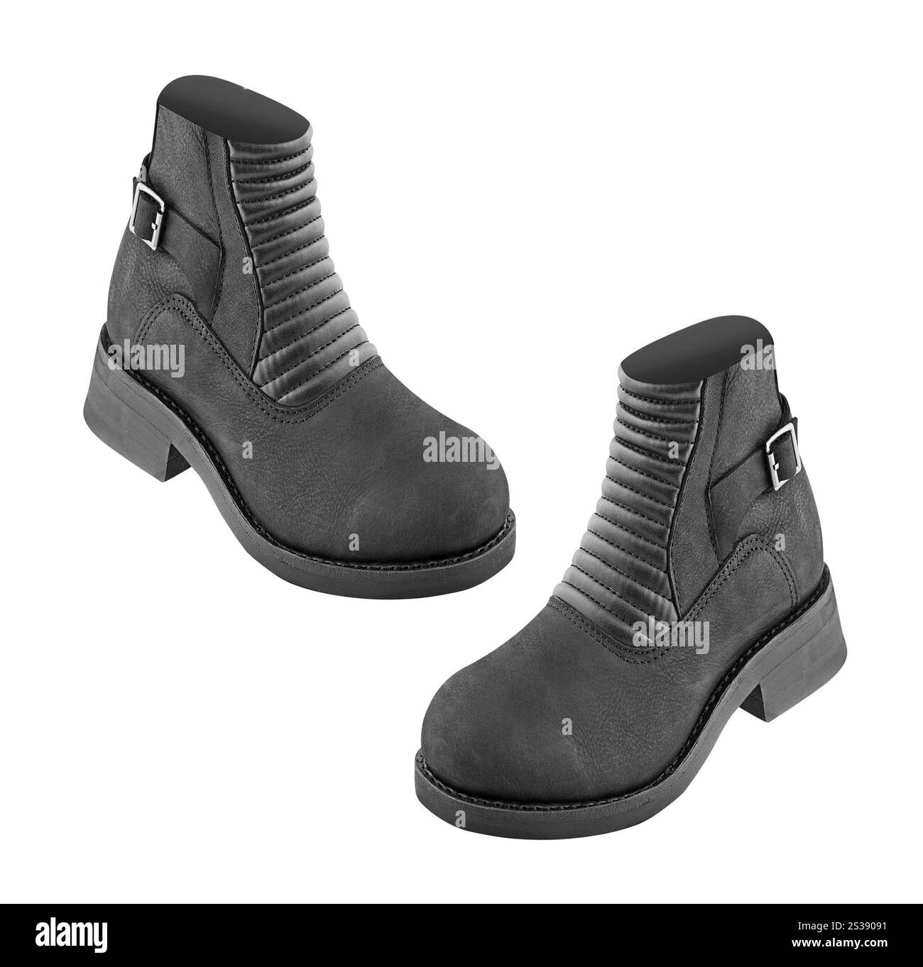 Brauner Herrenschuh Stockfoto