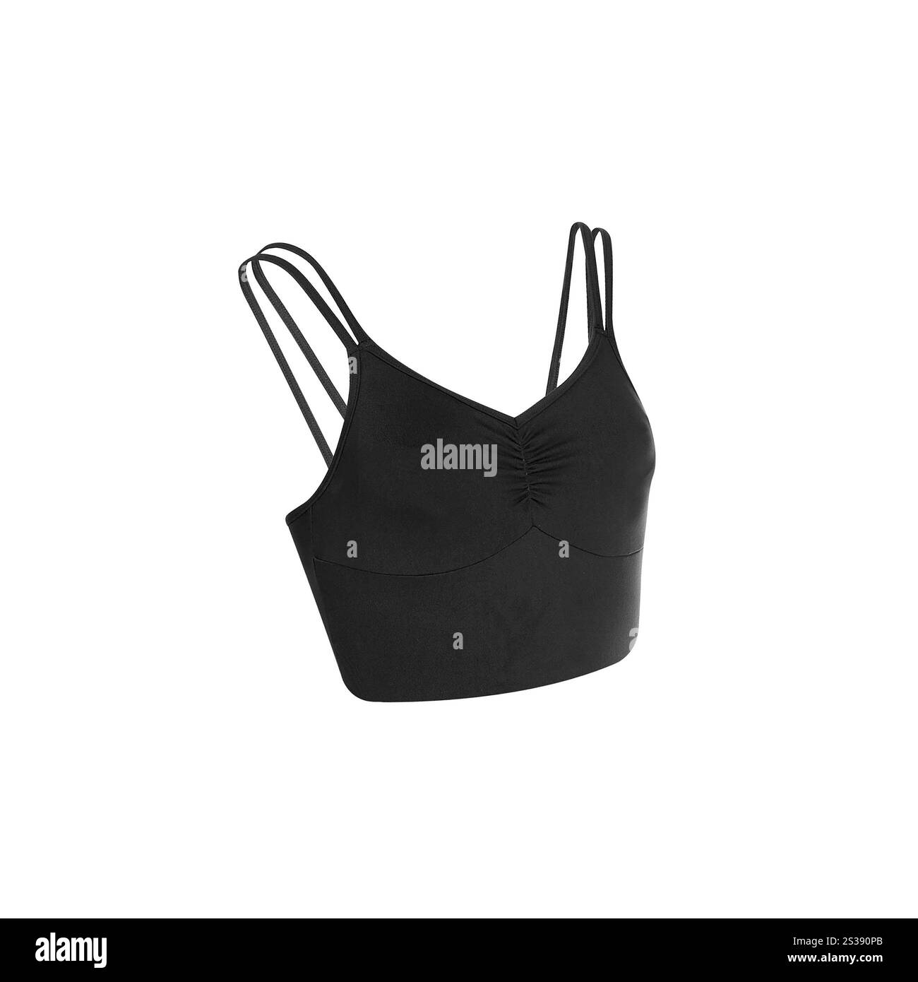 T-Shirt, isoliert Stockfoto