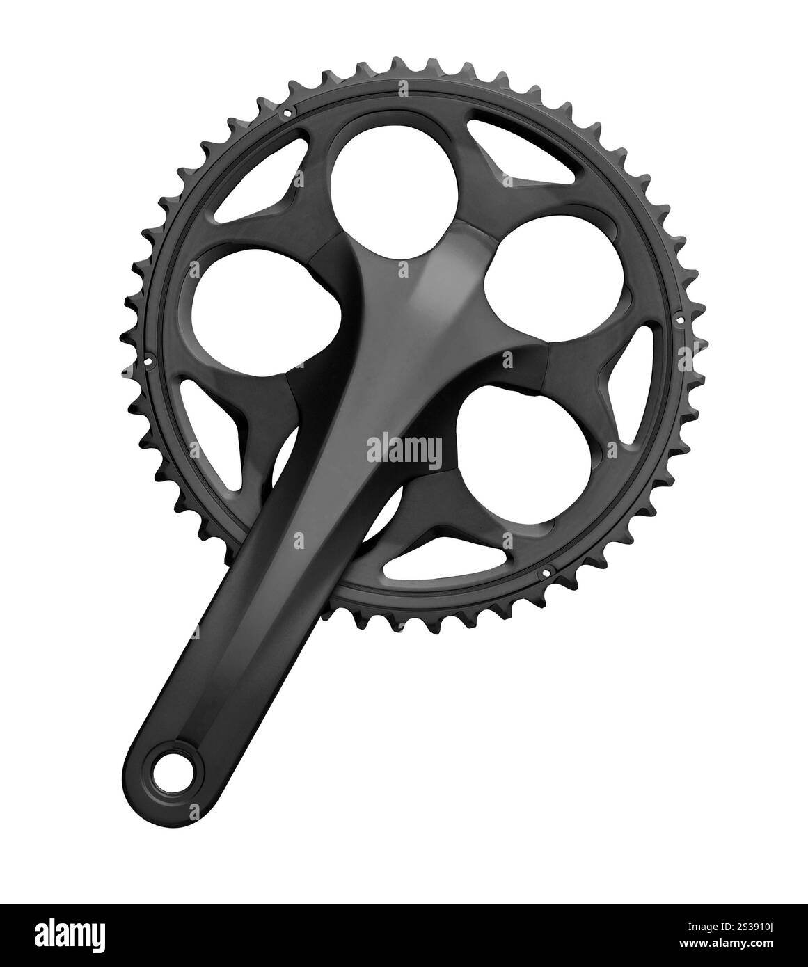 Hintere Kassette eines Mountainbikes Stockfoto