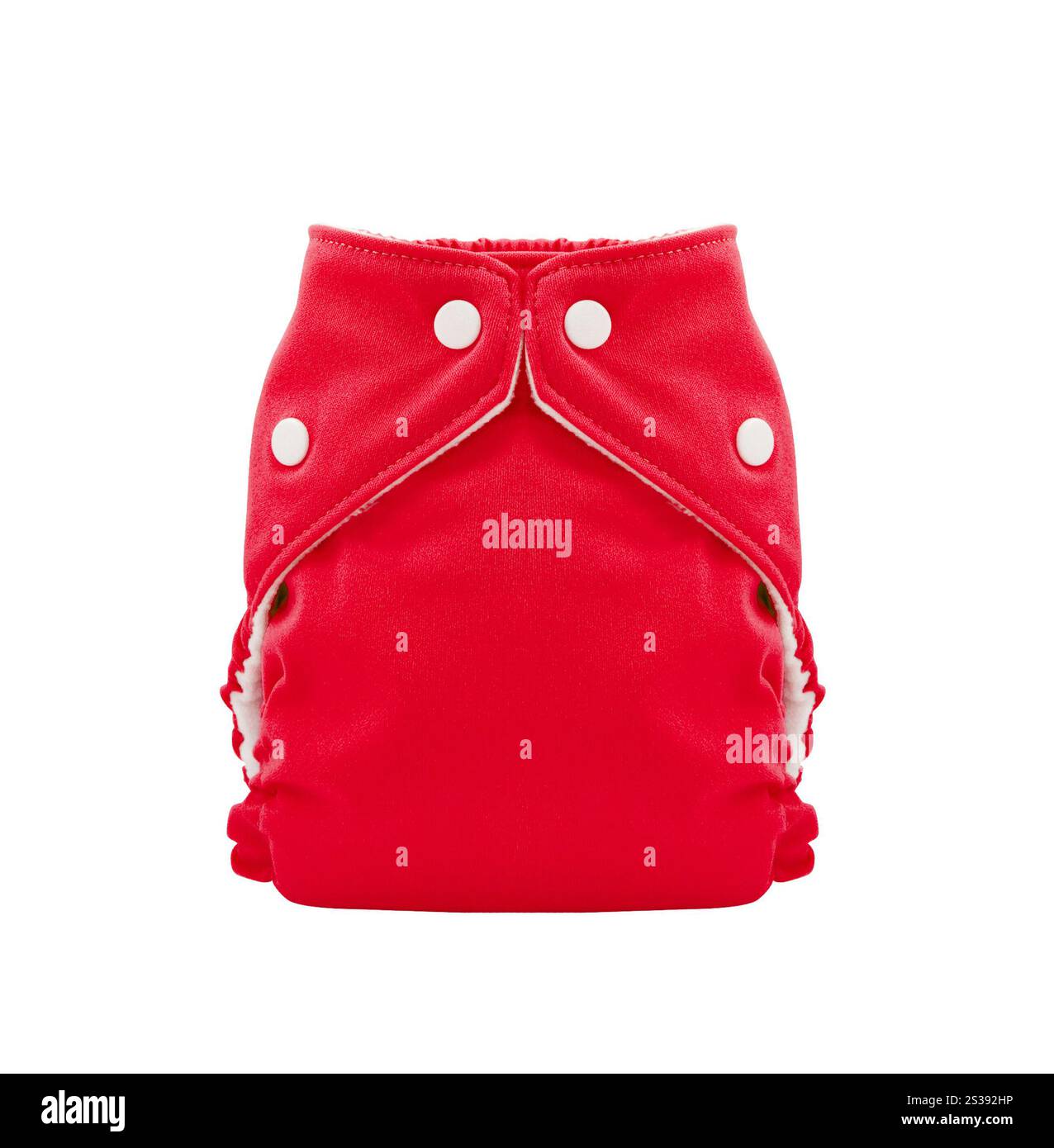 Sportrucksack auf weißem Hintergrund. Sportrucksack stehend Stockfoto