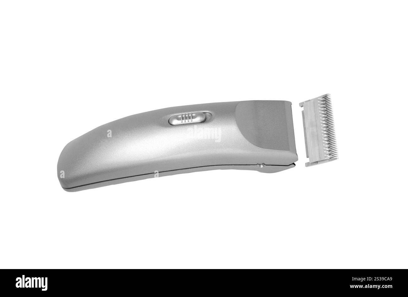 Haarschneider isoliert auf weißem Hintergrund. Haarschneider isoliert Stockfoto