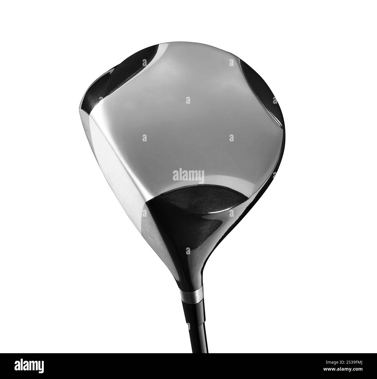 Golfstock isoliert auf weißem Hintergrund. Golfstock isoliert auf weiß Stockfoto