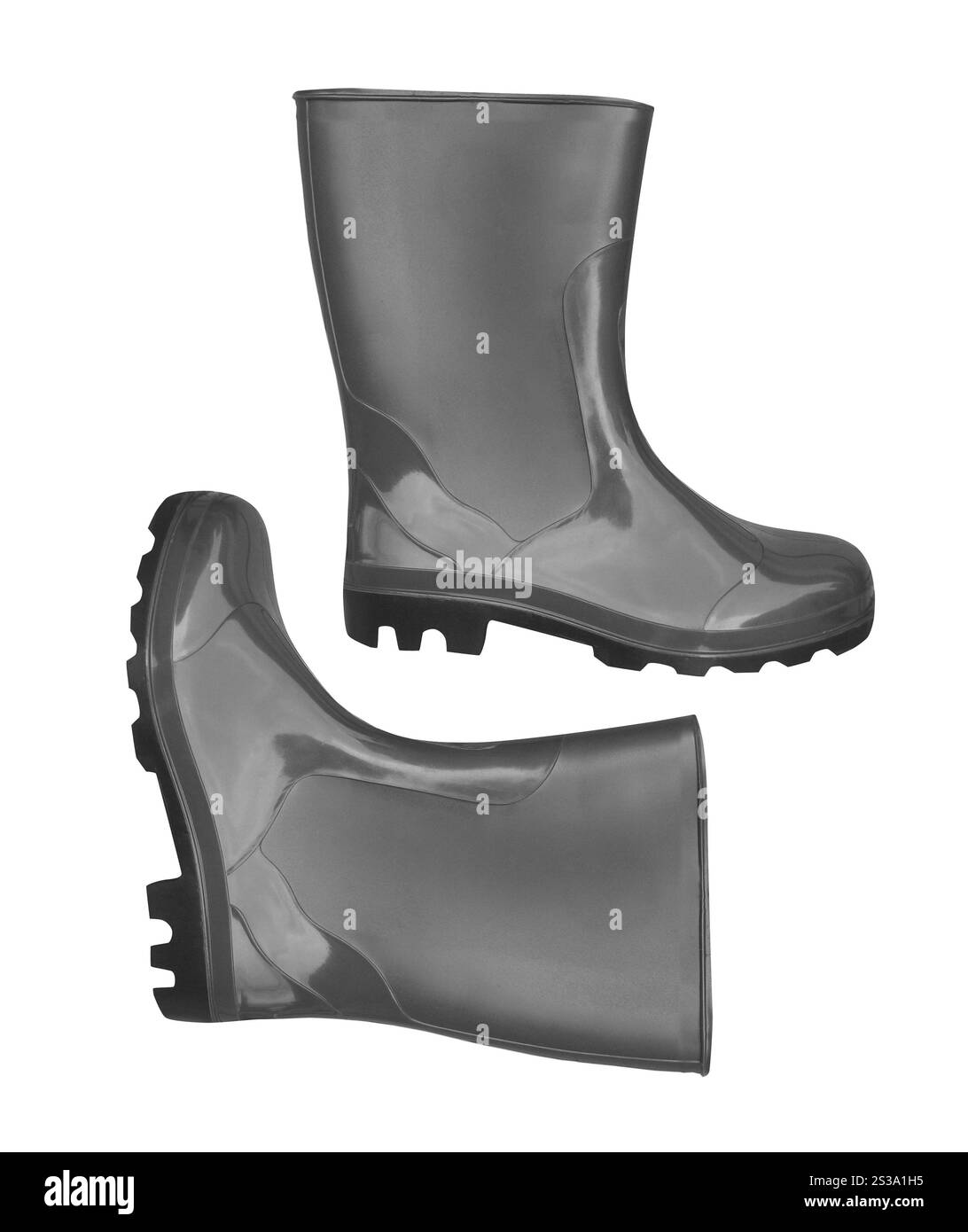 Gummimanschette isoliert auf weißem Hintergrund. Gummimanschette auf weißem Hintergrund Stockfoto