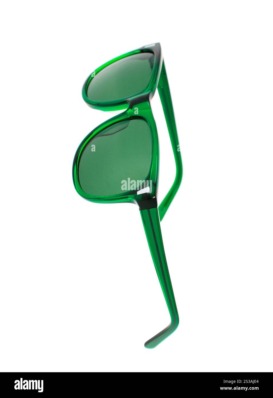 Sonnenbrille auf dem weißen Hintergrund isoliert Stockfoto