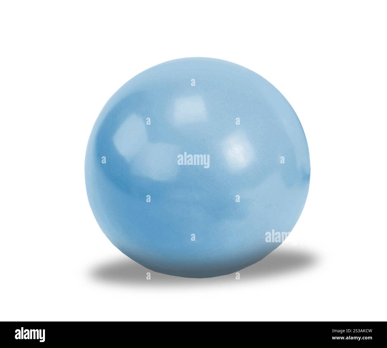 Blauer Turnball für Sport. Violetter Turnball für Sport Stockfoto