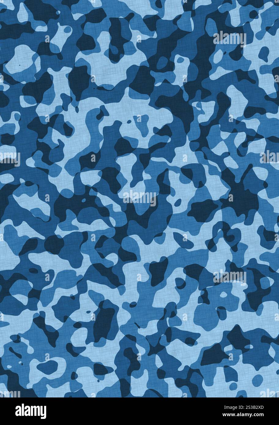 Nahtloses Camouflage-Muster aus Nahaufnahme. Militärische Textur Tarnung Stockfoto