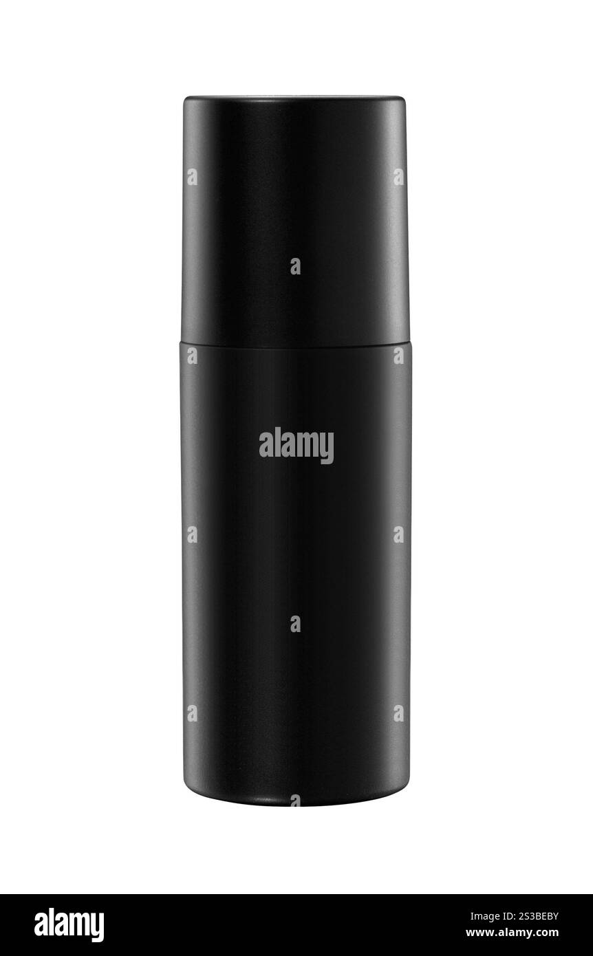 kosmetischen Sprühflasche isoliert auf weißem Hintergrund Stockfoto