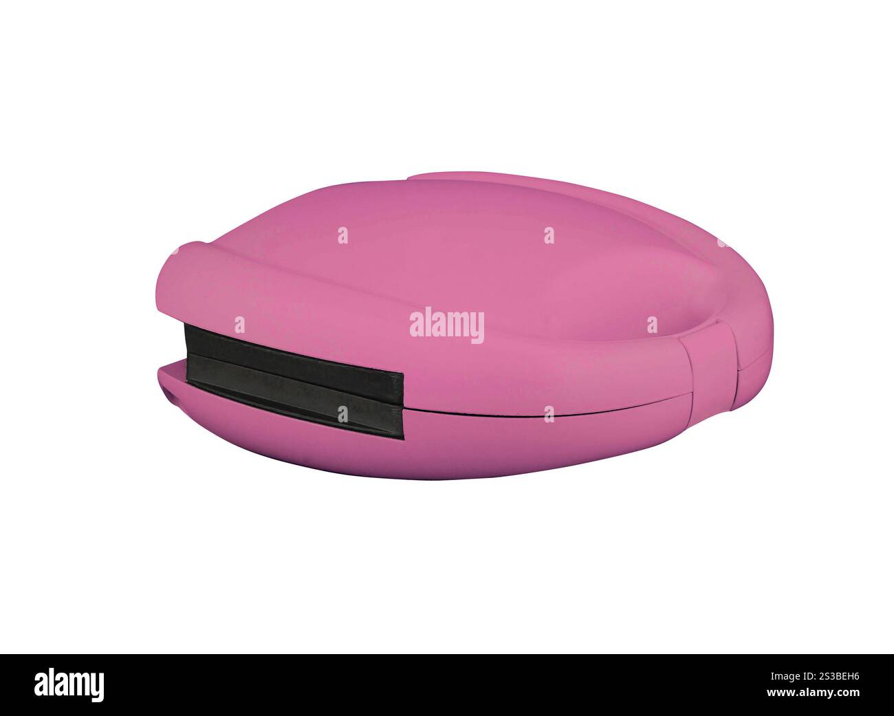 Electric Sandwich Maker Maschine auf weißem Hintergrund Stockfoto