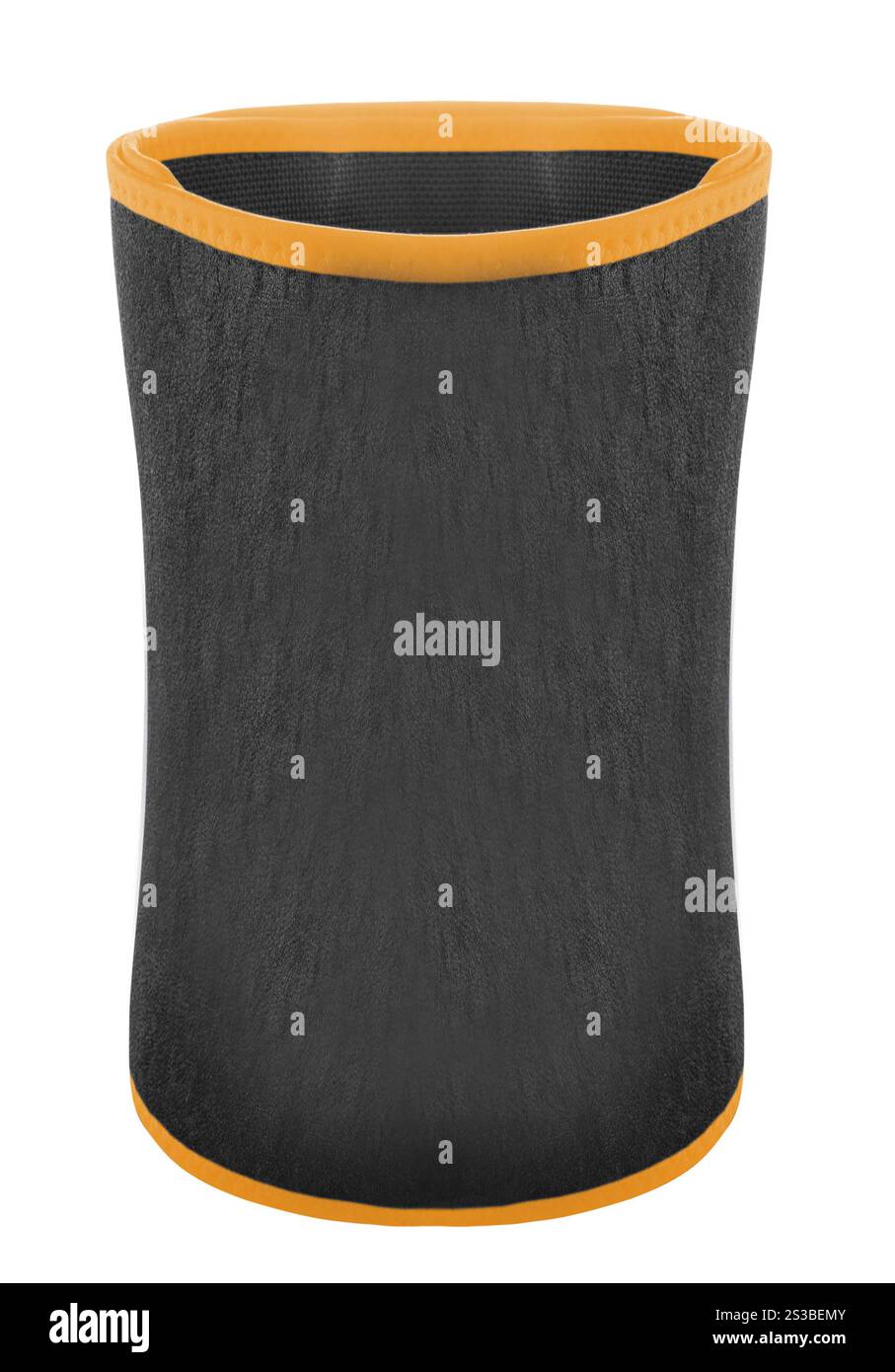 Sportkreidebeutel isoliert auf weiß Stockfoto