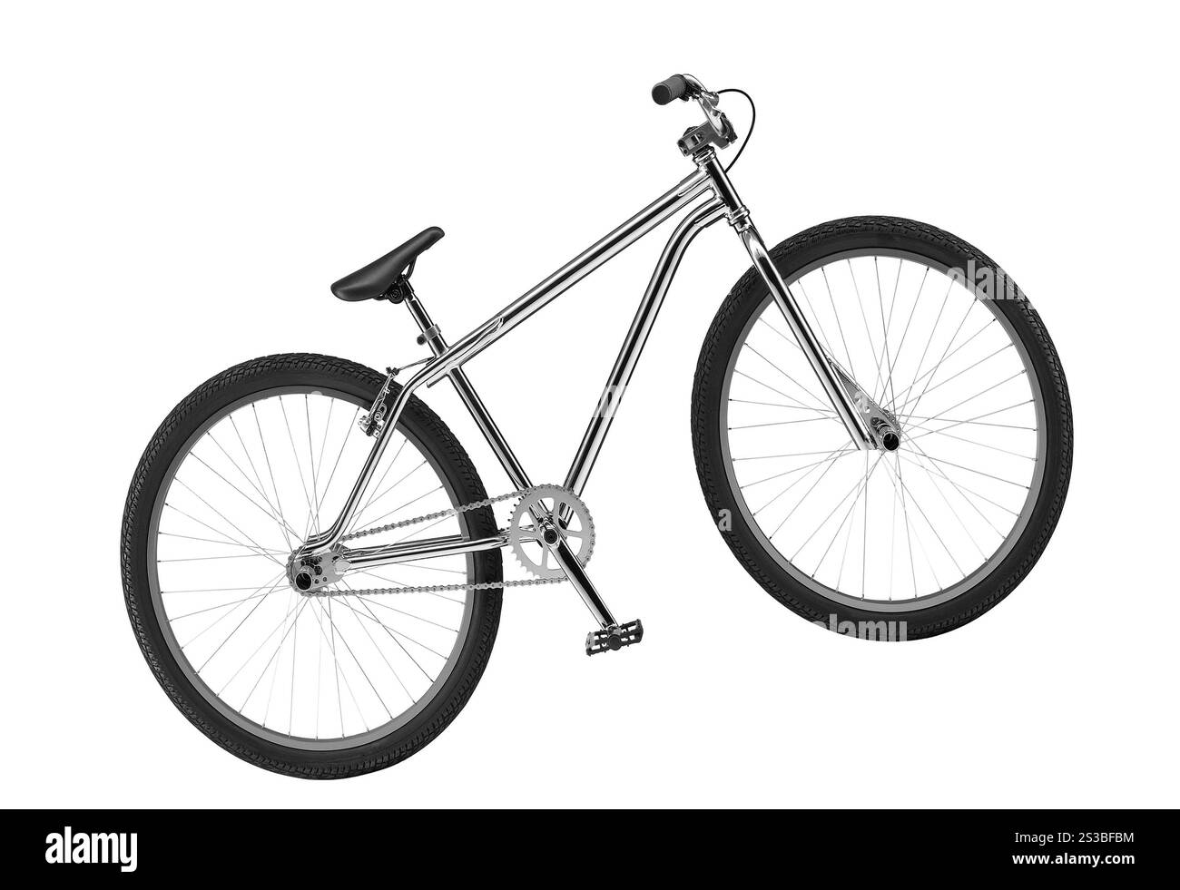 Fahrrad isoliert auf weißem Hintergrund. Motorrad isoliert Stockfoto Fahrrad isoliert auf weißem Hintergrund. Motorrad isoliert Stockfoto