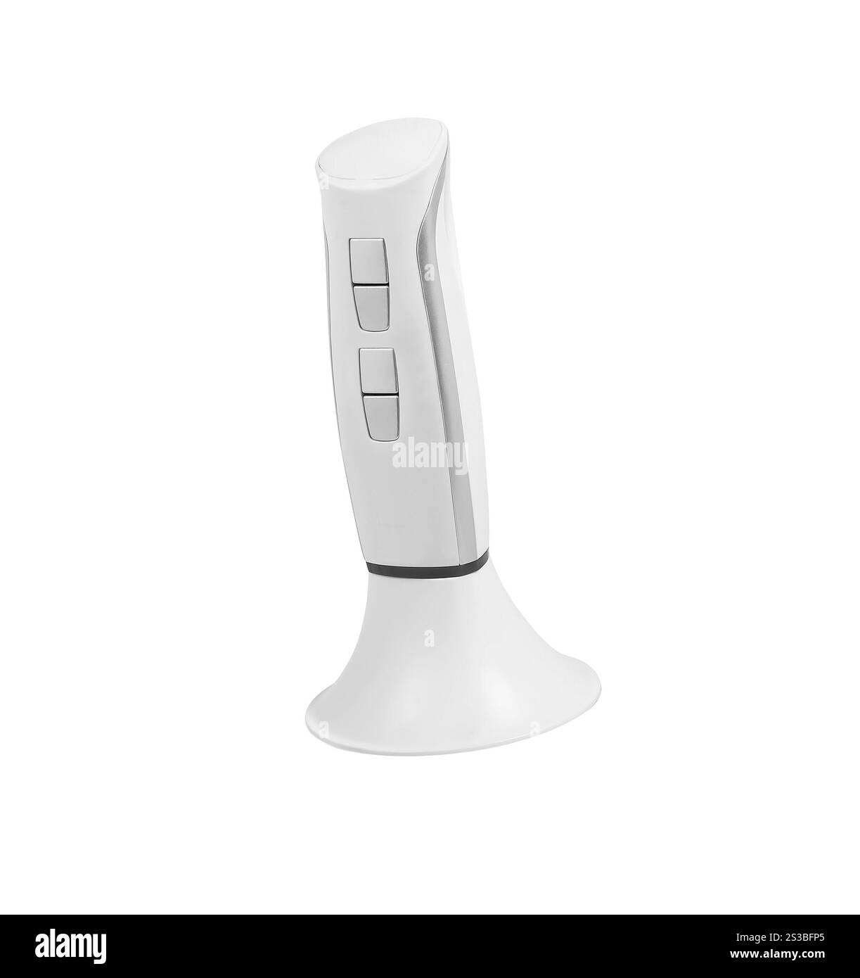 Stabmixer isoliert auf weiß Stockfoto