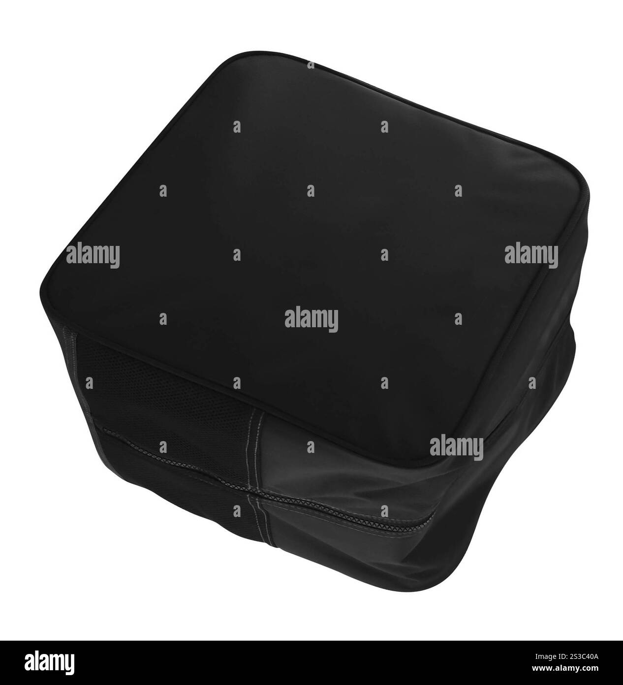 Kleine Sporttasche isoliert auf weiß. Kleine Sporttasche isoliert Stockfoto