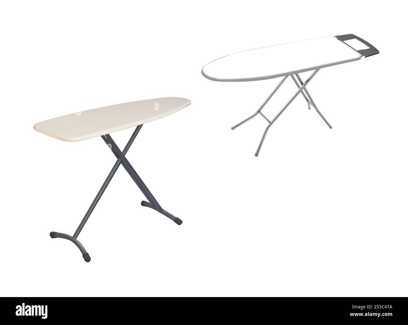 Bügelbretter isoliert. Bügelbrett isoliert Stockfoto